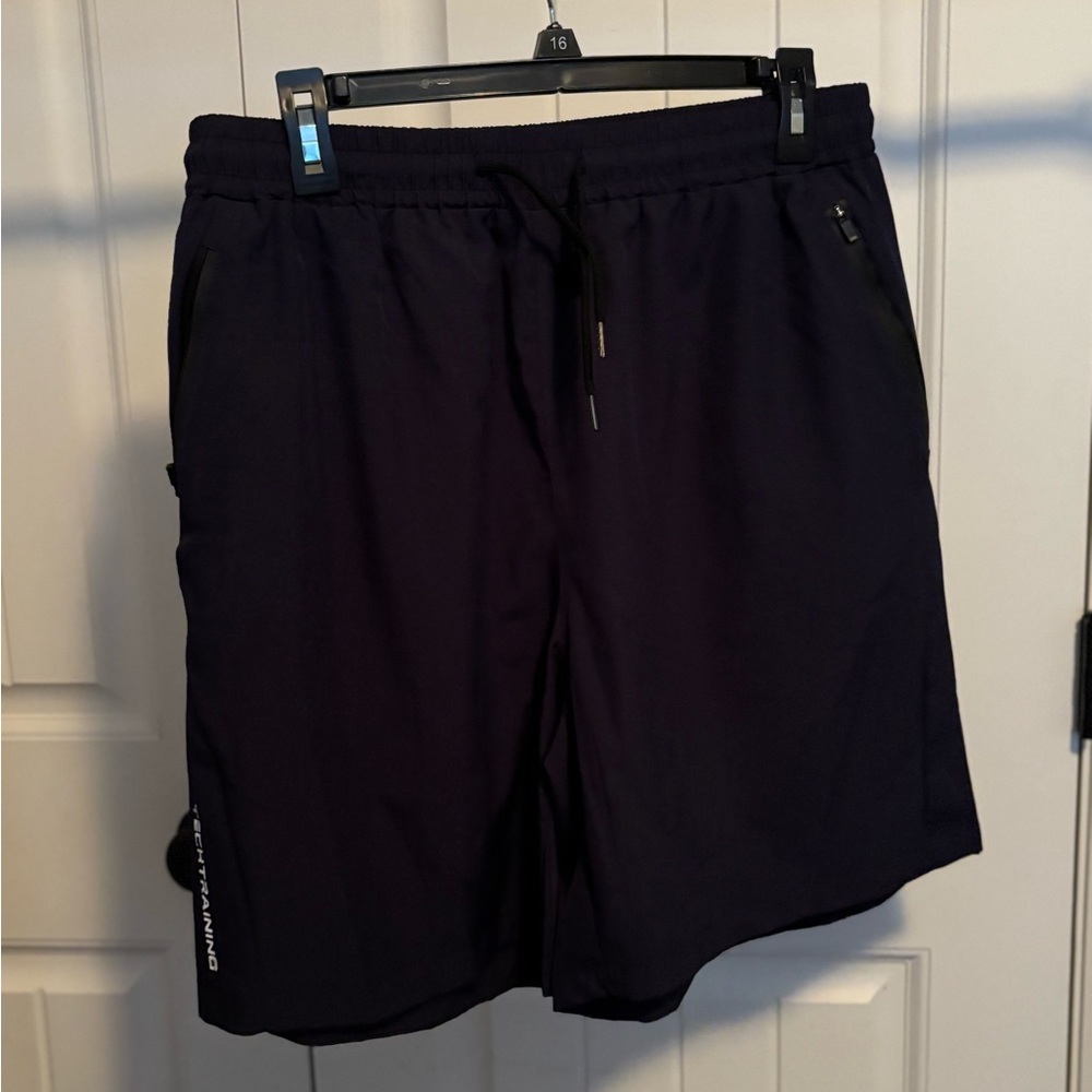 Men's navy blue Athletic Shorts